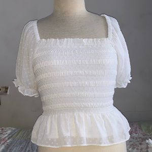 Express white blouse